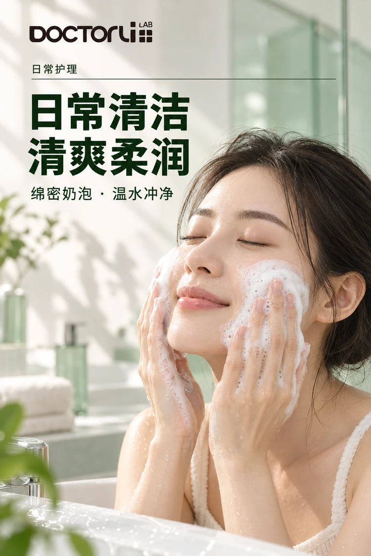 蓓优敏选净厚皮洗面奶 · 日常洁面