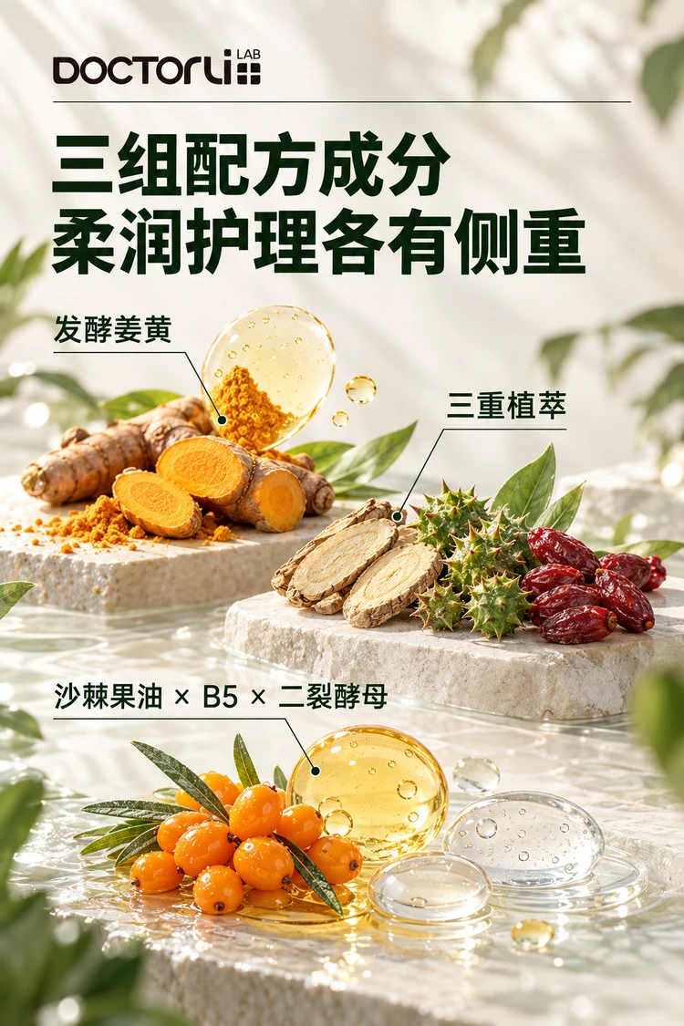 蓓优敏清肌厚皮精华霜 · 核心配方
