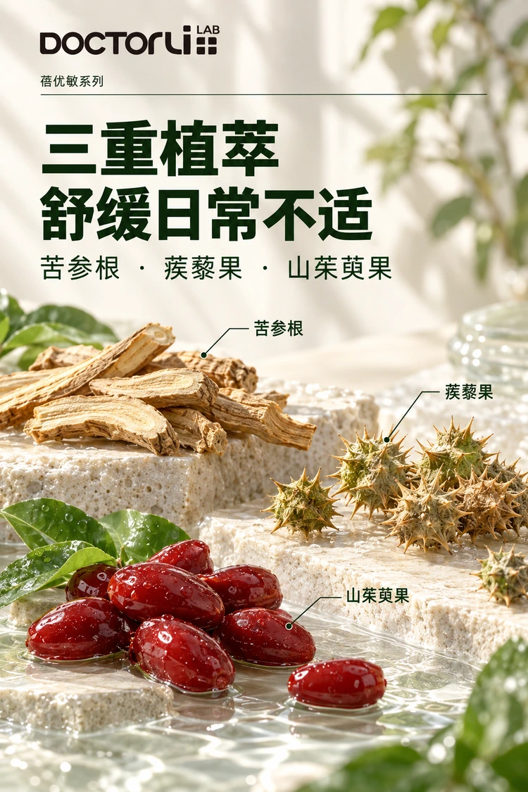 蓓优敏清肌厚皮精华乳 · 三重植萃